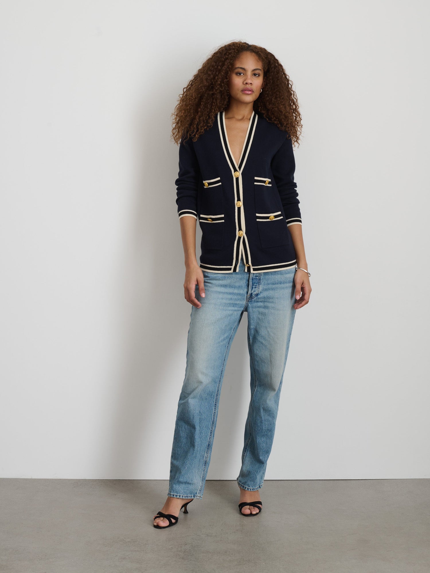 Women | Greta Cardigan | Navy
