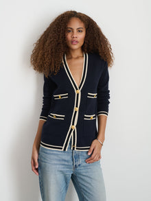 Women | Greta Cardigan | Navy