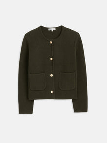 Women | Paris Sweater Jacket | Olive