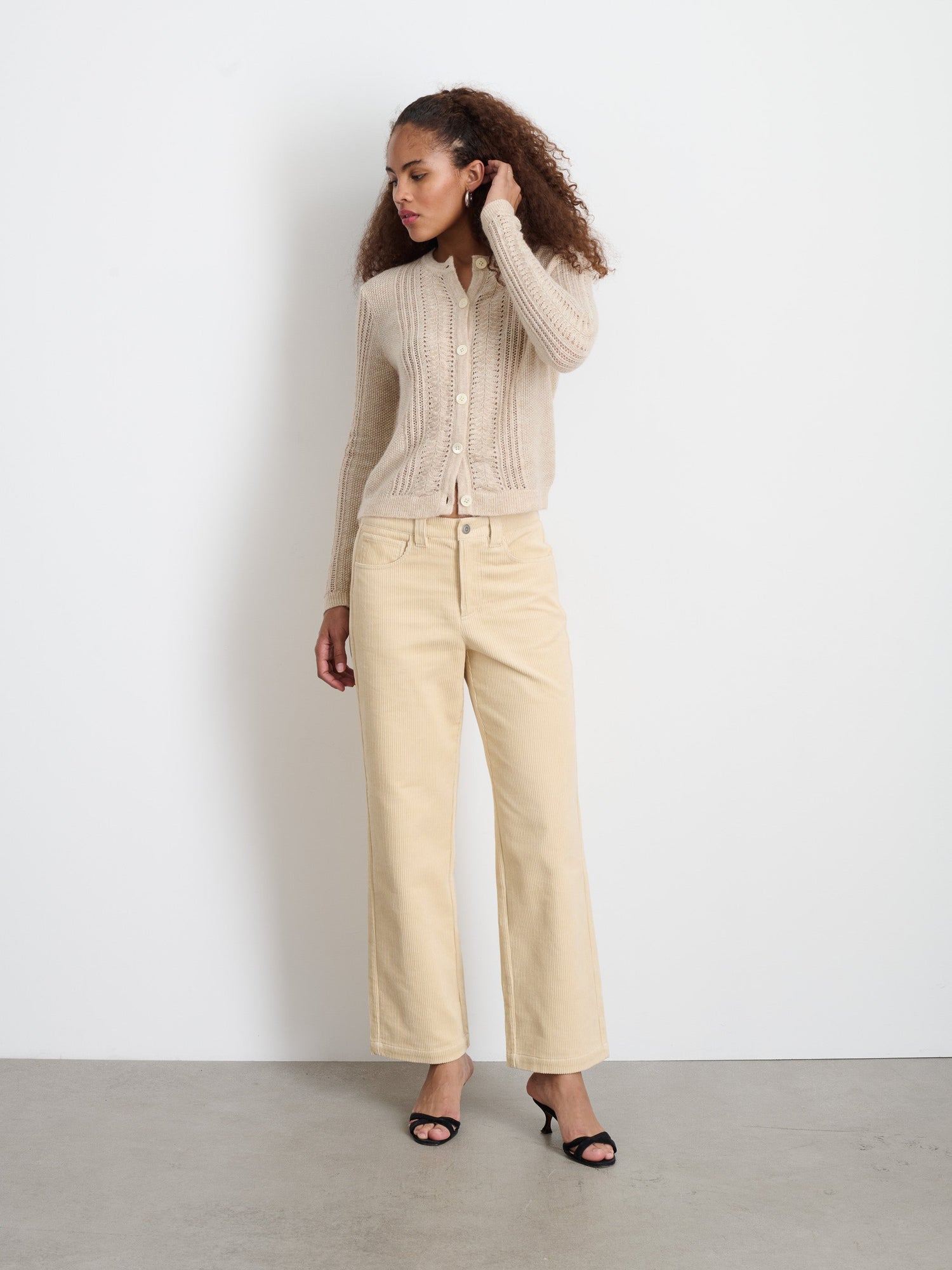 Women | Camden Pant | Corduroy Light Bone