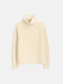Women | Chelsea Turtleneck | Cotton Cashmere Cream