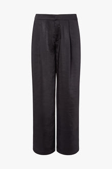 Silky Trouser Pant | Black