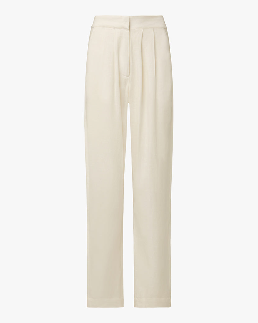 Linen Trouser | White