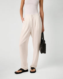 Linen Trouser | White