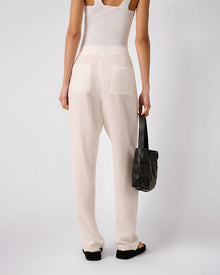 Linen Trouser | White