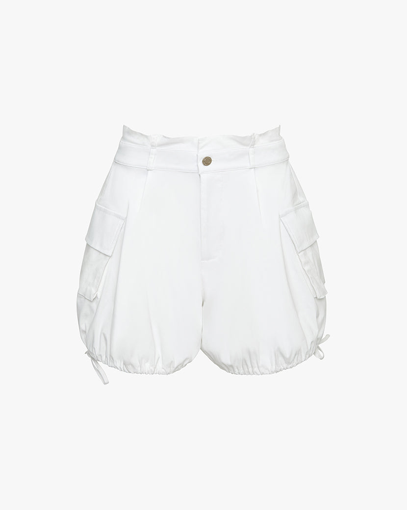 Cargo Balloon Short | Classic White