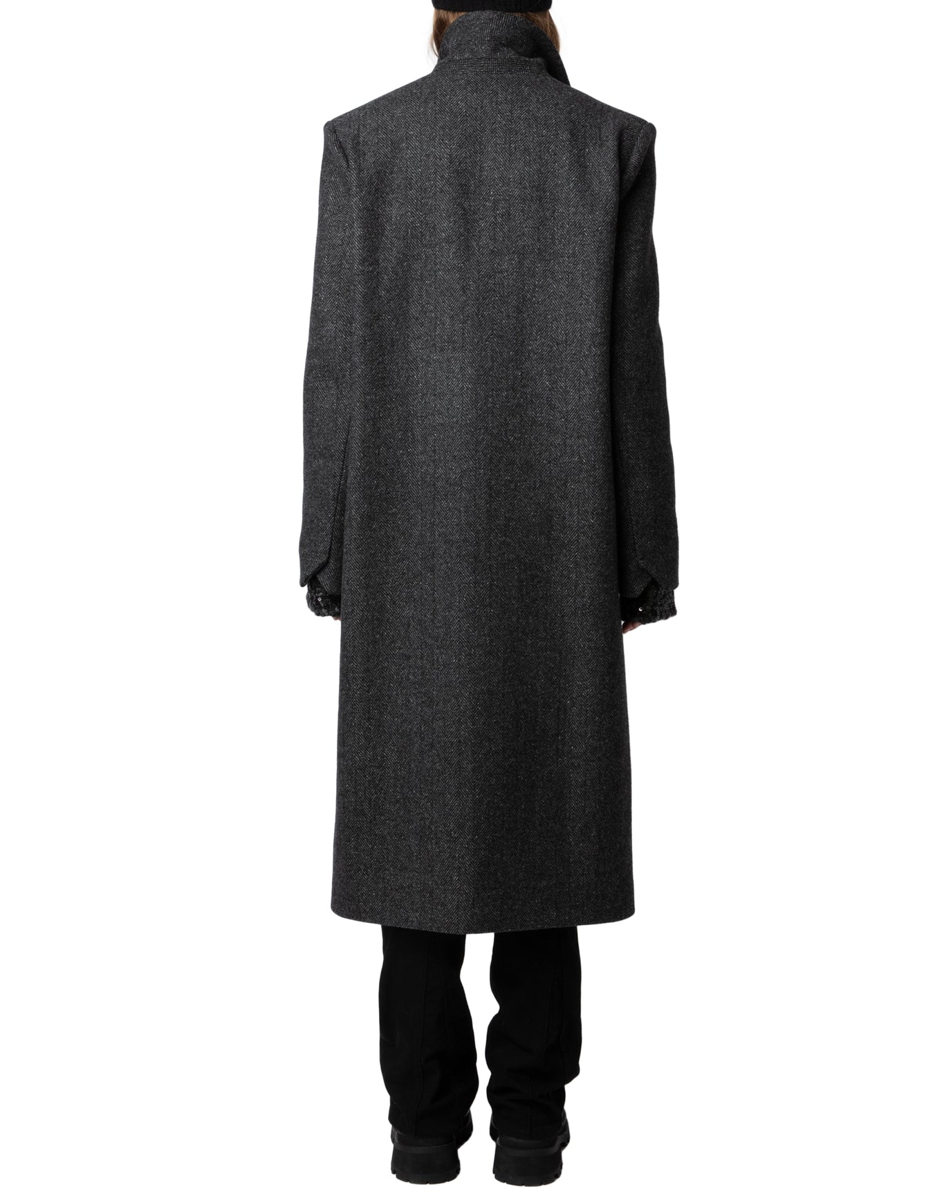 Women | Mio Chevron Chine | Anthracite