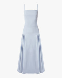 Flare Panel Midi Dress | Powder Blue