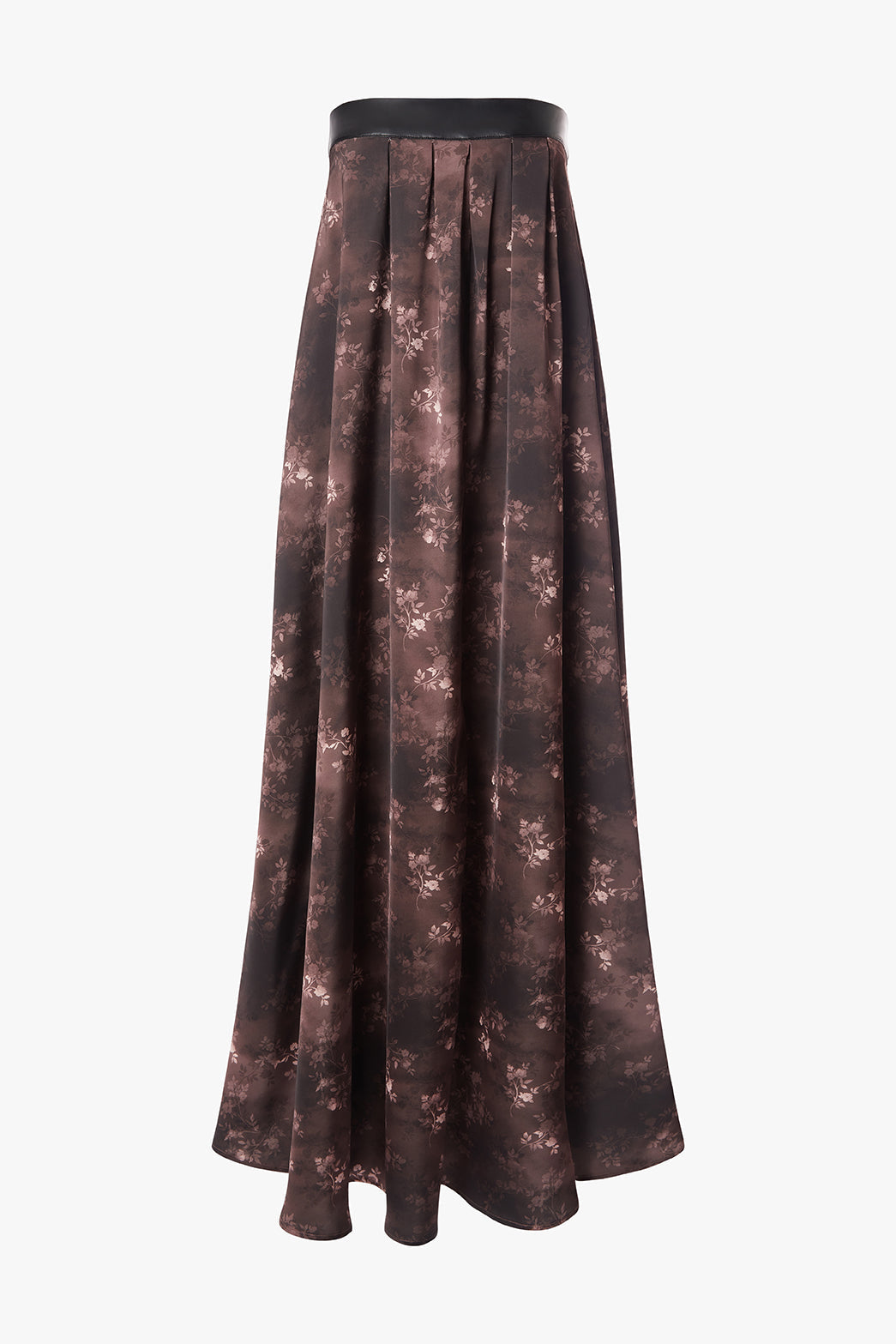 Strapless Maxi Dress | Chestnut