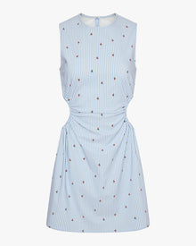 Cut Out Mini Dress | Sky