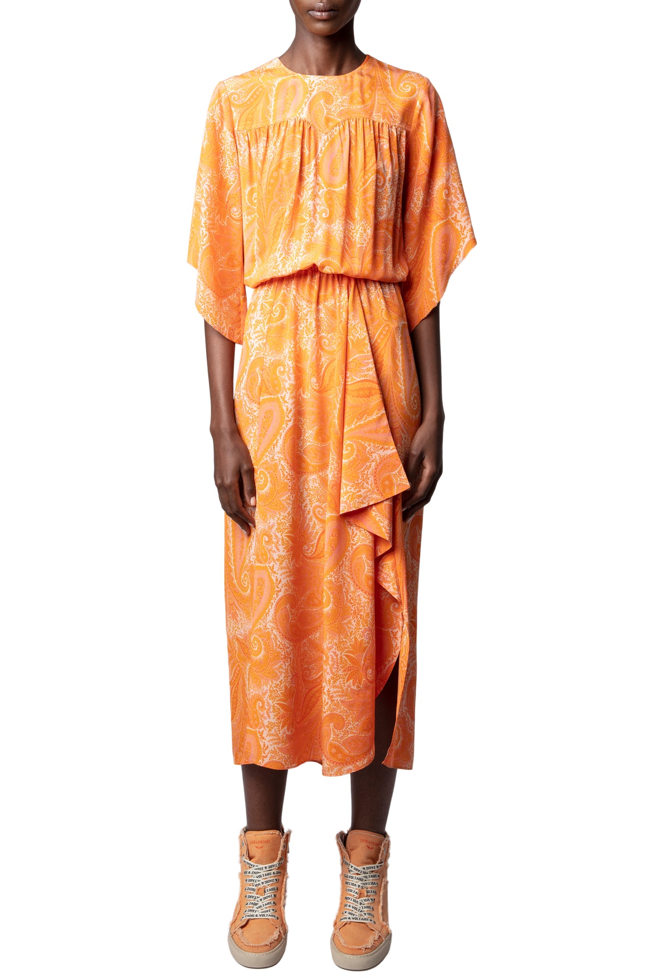 Rusty CDC Paisley Dress | Coral