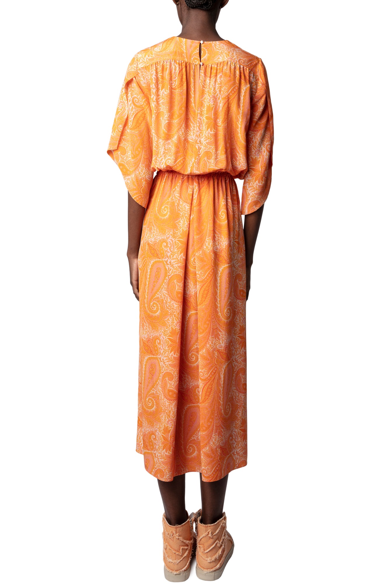 Rusty CDC Paisley Dress | Coral