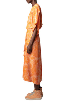Rusty CDC Paisley Dress | Coral