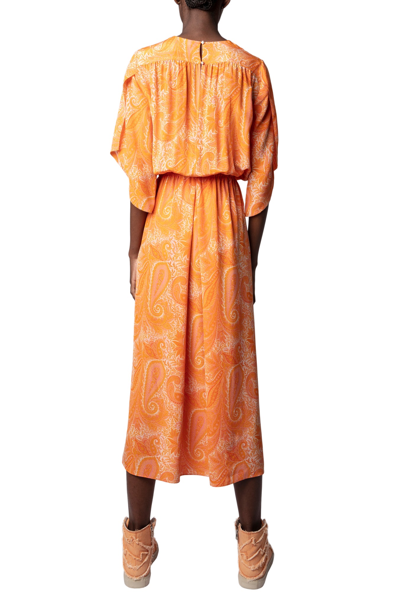 Rusty CDC Paisley Dress | Coral