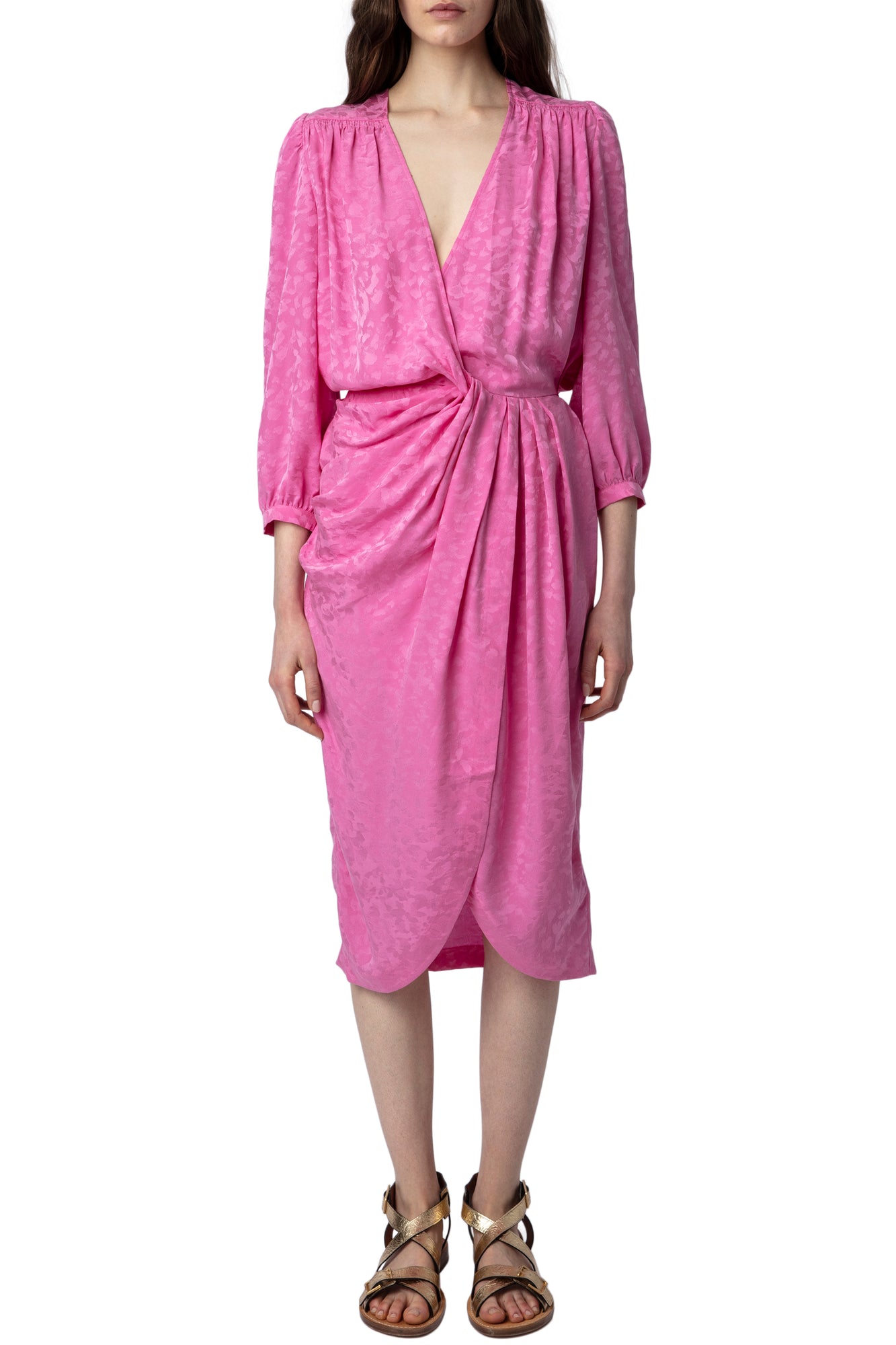 Renew Jacquard Leopard Dress | Tulip