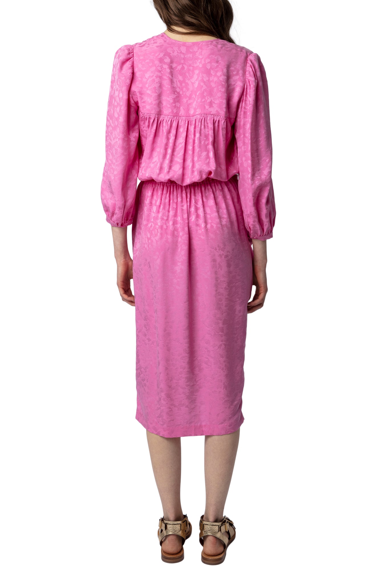 Renew Jacquard Leopard Dress | Tulip