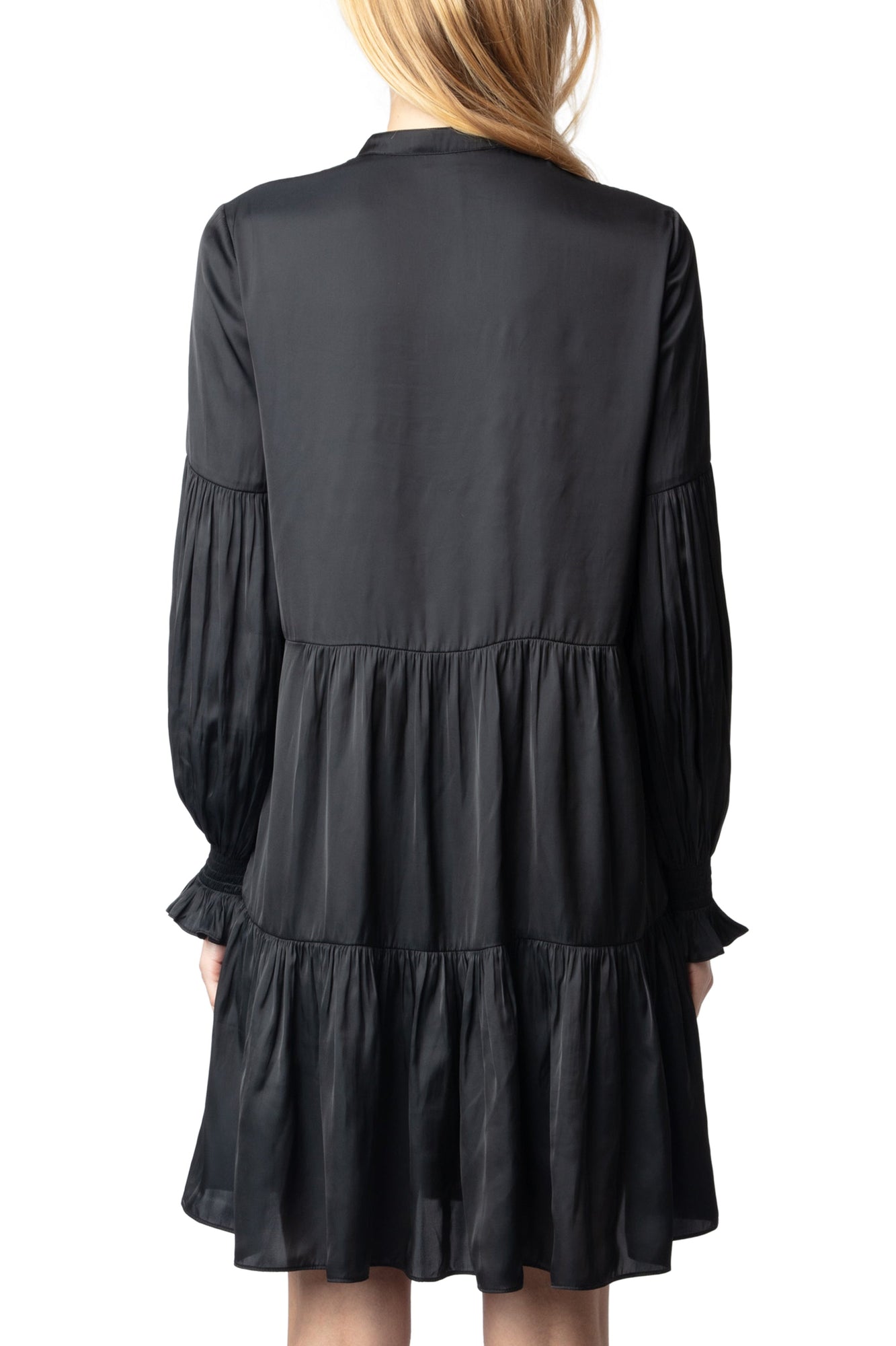 Zadig et Voltaire | Randy Satin Dress | Black
