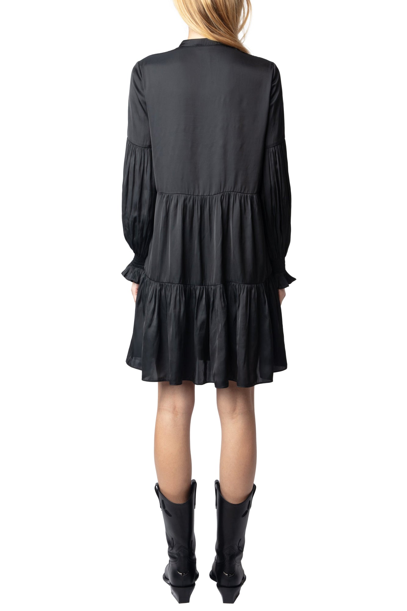 Zadig et Voltaire | Randy Satin Dress | Black