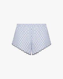 Scallop Pajama Shorts | Baby Blue