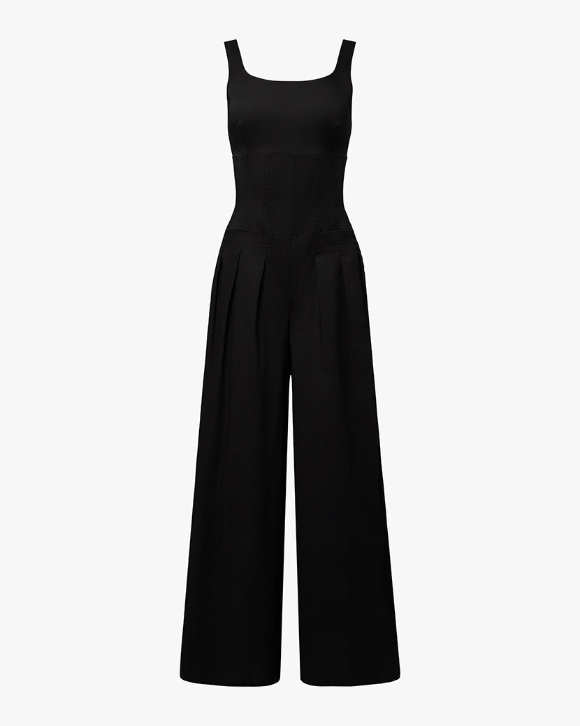 Corset Jumpsuit | Black