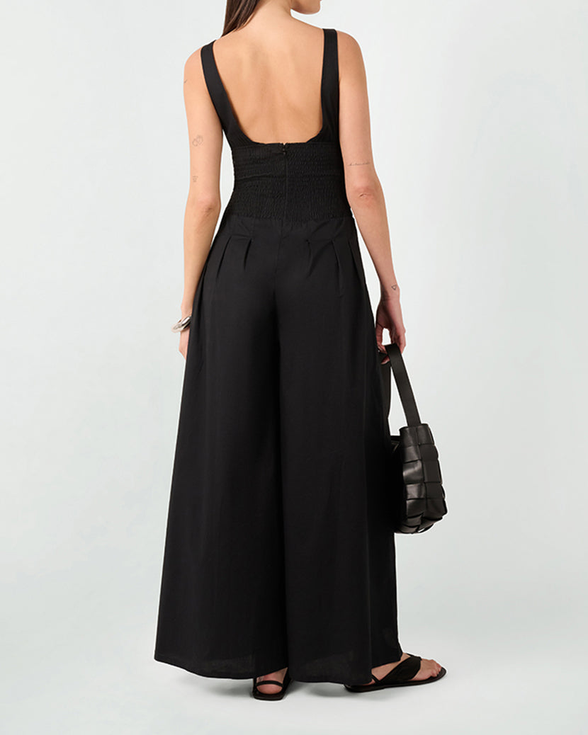 Corset Jumpsuit | Black