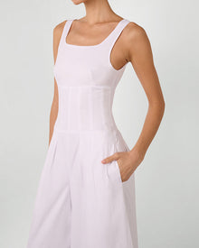 Corset Jumpsuit | White