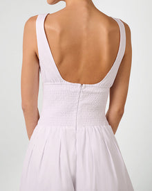 Corset Jumpsuit | White