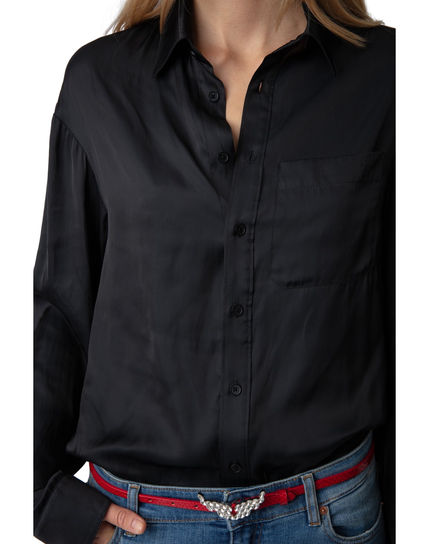 Women | Tyrone Satin | Noir