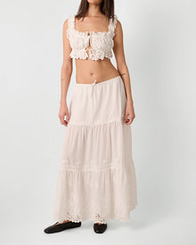 Double Tie Top | Ivory