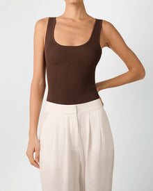 Scoop Top | Chestnut