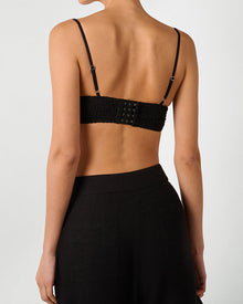 Underwire Bra Top | Black