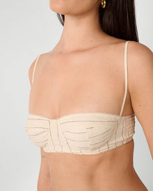 Underwire Bra Top | Antique White