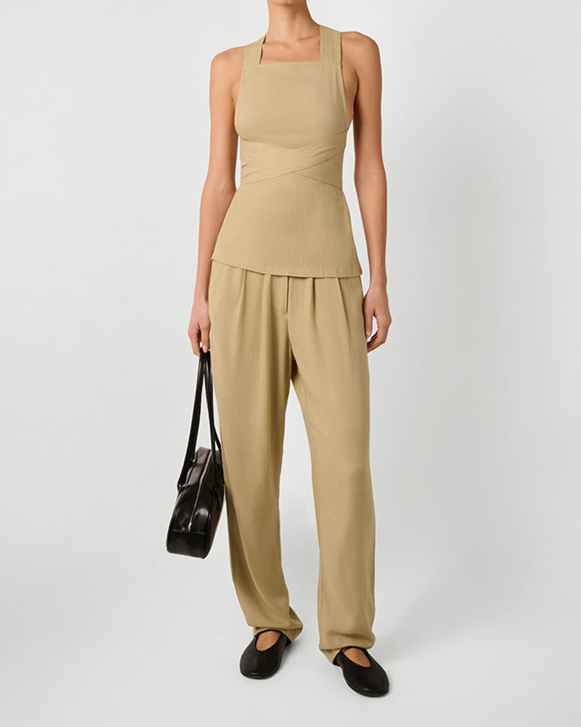 Wrap Top | Oat