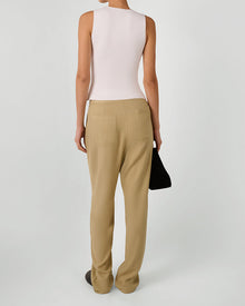 Twist Front Flyaway Tank | White