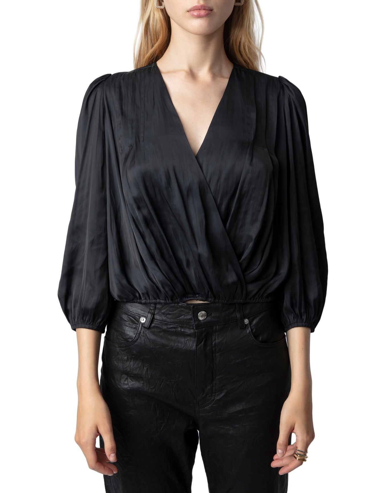 Women | Tyfon Satin | Noir