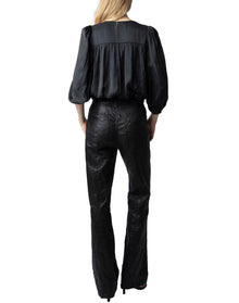 Women | Tyfon Satin | Noir