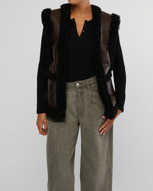 Reversible Vest | Dark Patina/Black