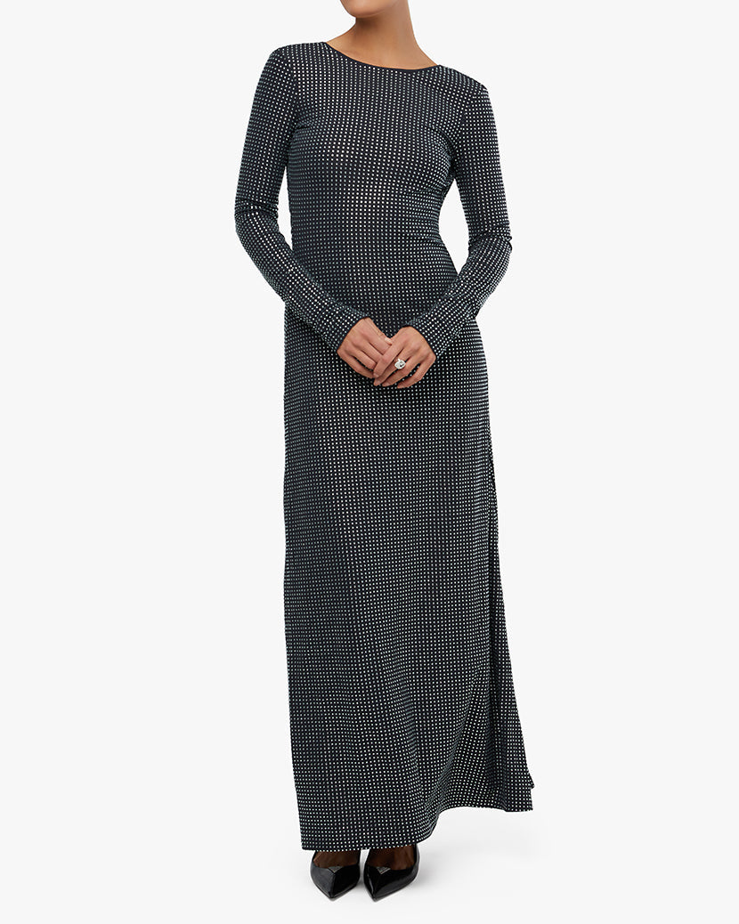 Backless Gown | Black