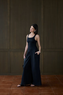 Corset Jumpsuit | Black