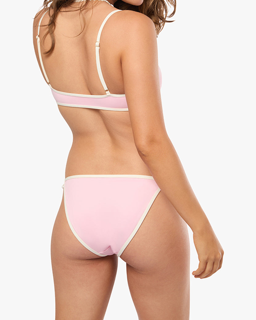 Sport Bikini Top | Conch Shell/Off White