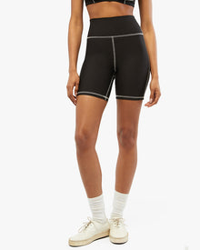 Corset Biker Brushed Poly | Black