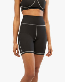 Corset Biker Brushed Poly | Black