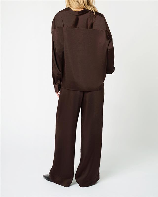 Silky Trouser Pant | Chestnut