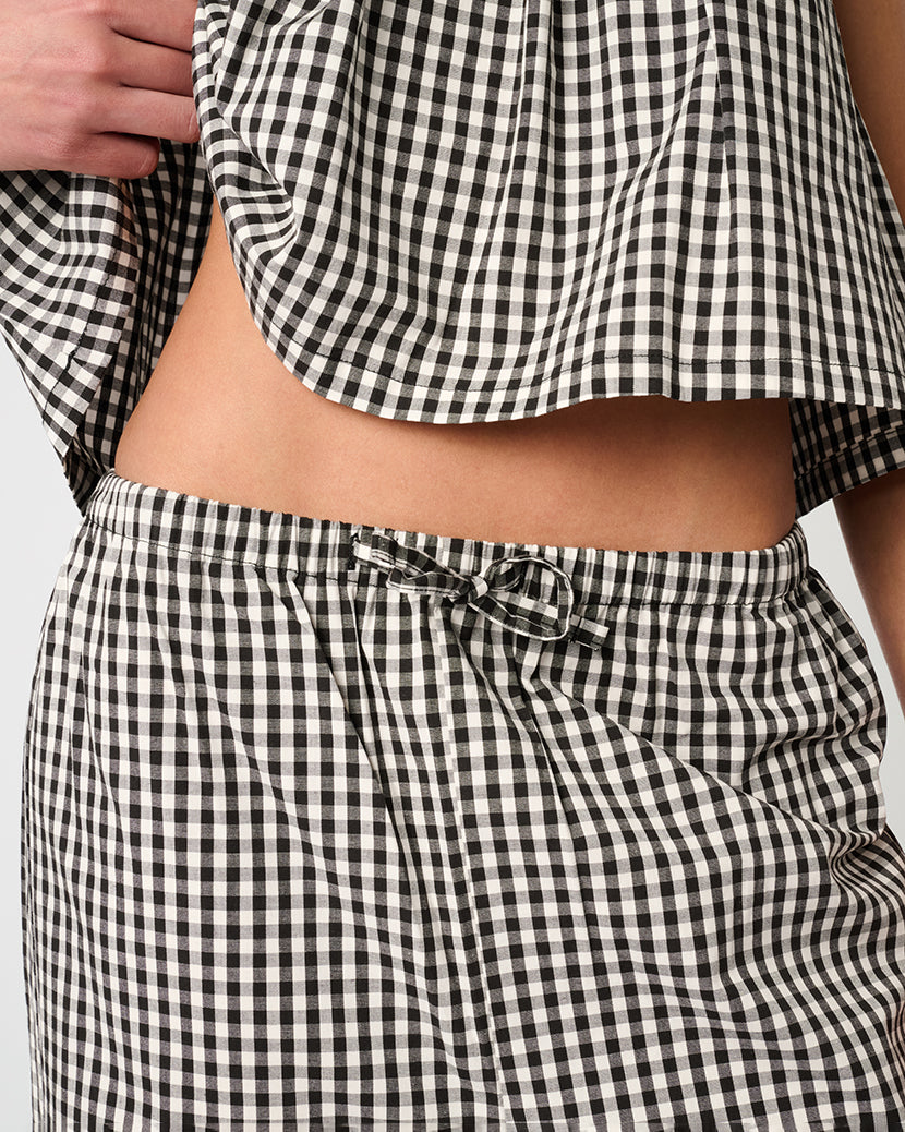 Tie Waist Pant | Black