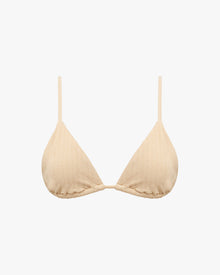 Cooper Stripe Towel Terry Bikini Top | Bread Basket