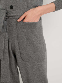 Women | Sweater Jumpsuit | Heather Grey