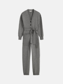 Women | Sweater Jumpsuit | Heather Grey