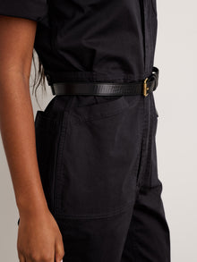 Women | Standard Short Sleeve Jumpsuit | Black