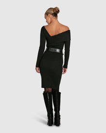 Women | The Way You Move Knit Dress | Black