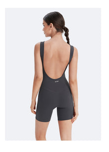 Waist-Contouring Bodysuit | Slate Gray